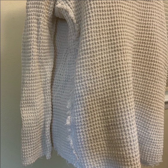 FREE PEOPLE COLD SHOULDER SWEATER - Picture 5 of 7